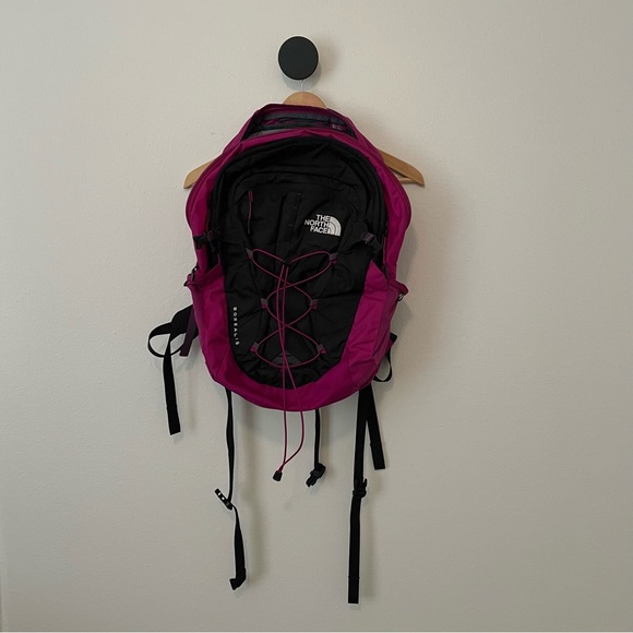 The North Face Pink and Black Backpack - Picture 1 of 6